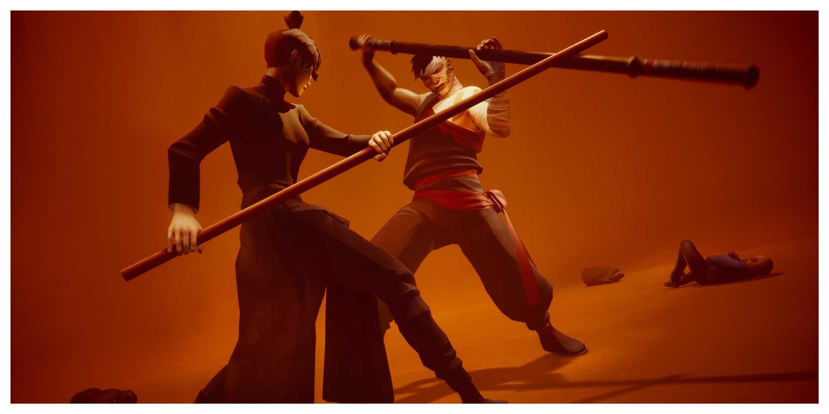 Sifu - Steam Screenshot (Fighting A Boss)