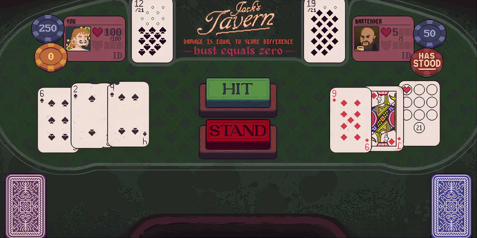 Dungeons & Degenerate Gamblers - first opponent