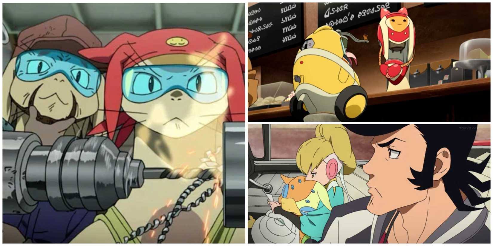 images from Space Dandy