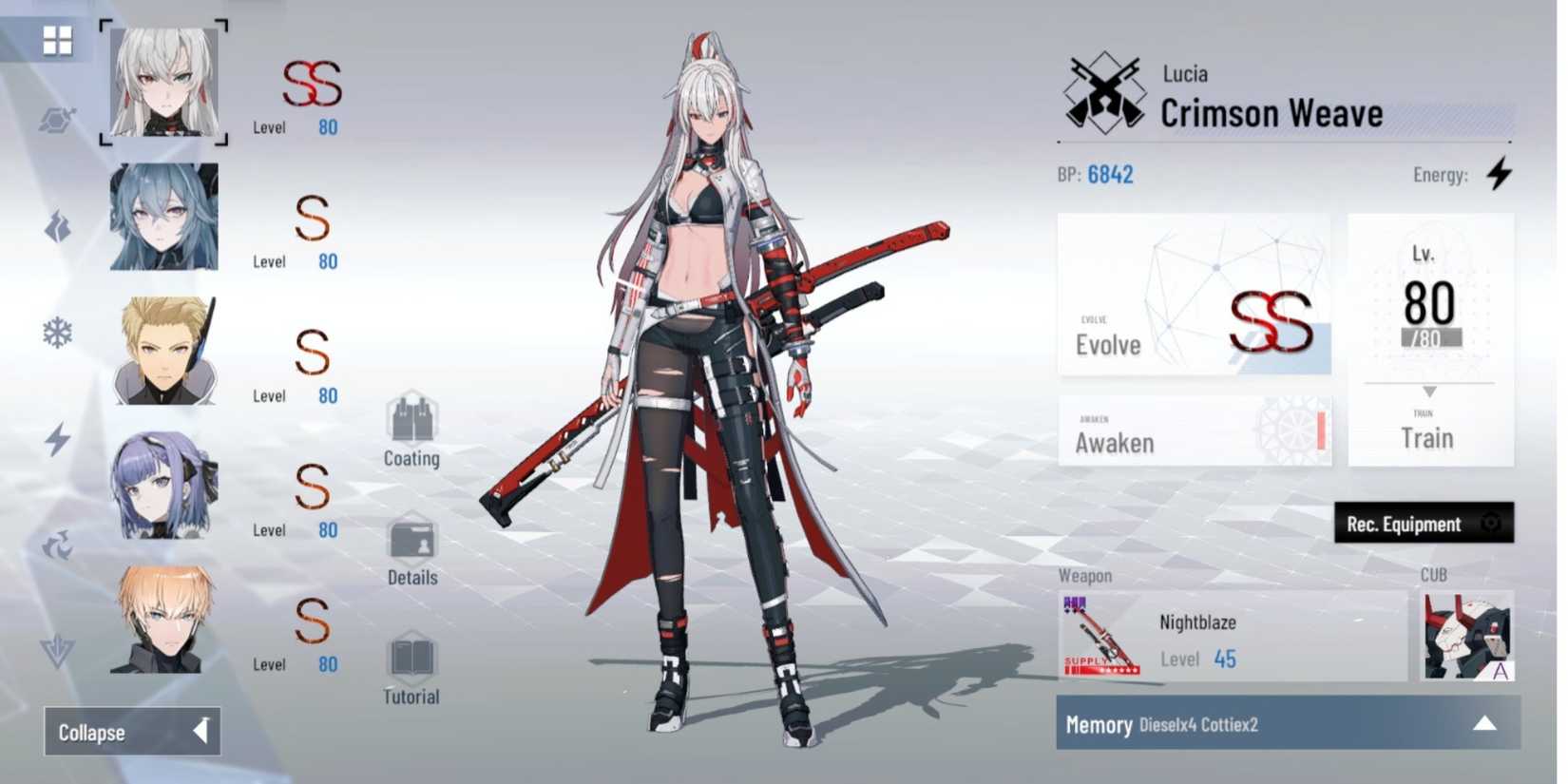 Lucia: Crimson Weave from PGR