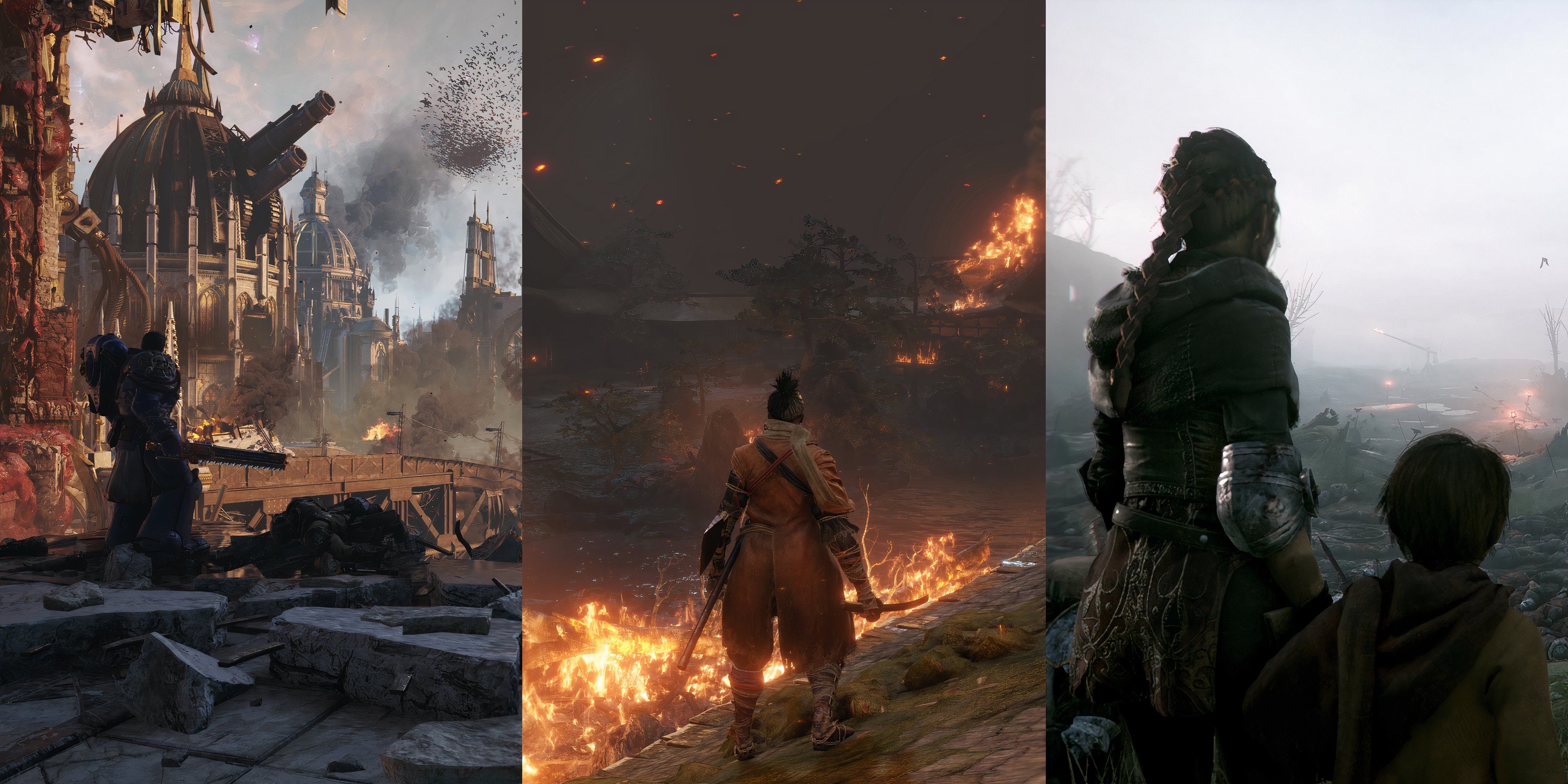 X Linear Games That Feel Like an Open World space marine 2, sekiro, a plague tale