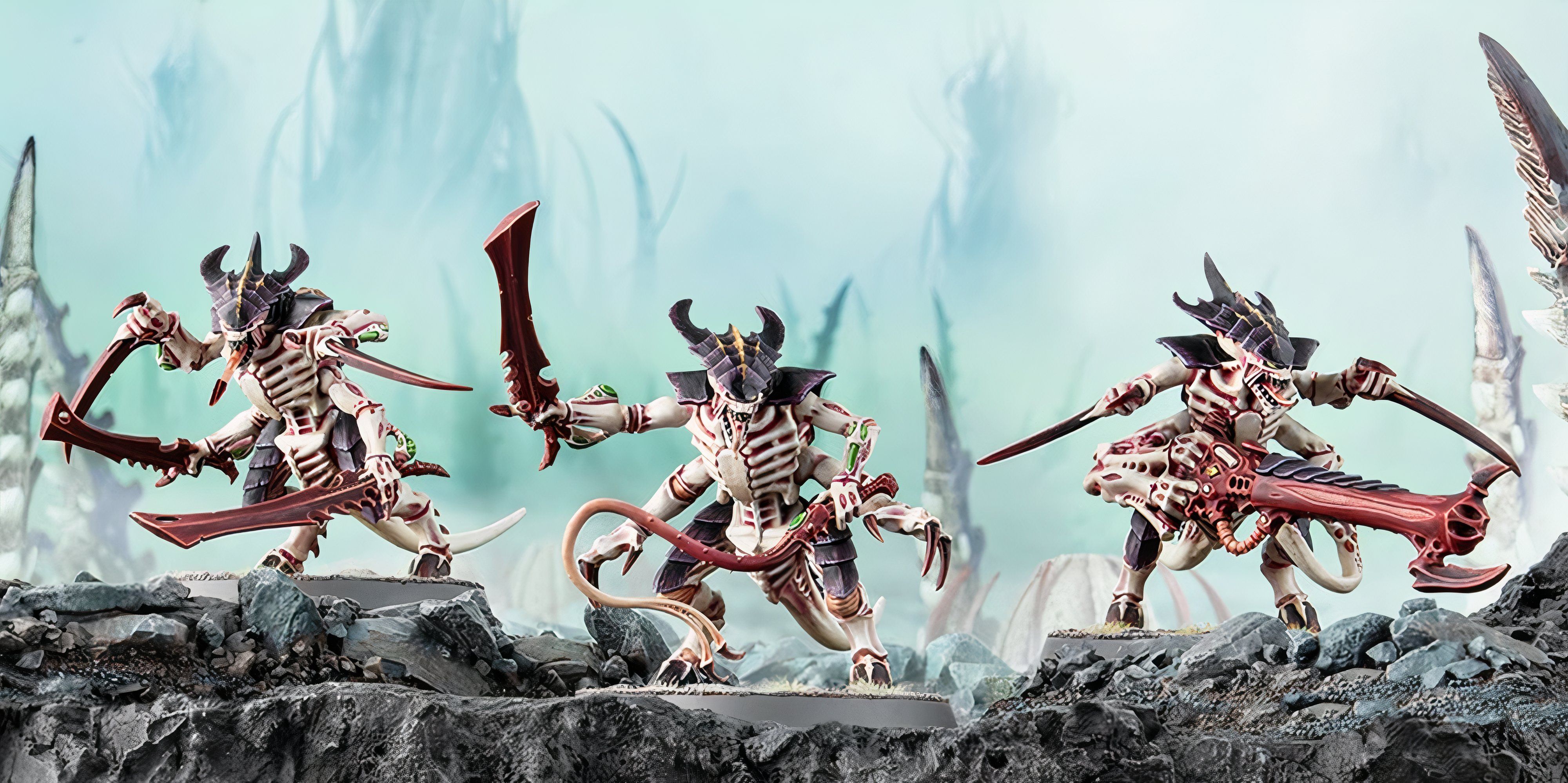 Warhammer 40k: 7 reasons to play Tyranids Three Tyranid warrior models