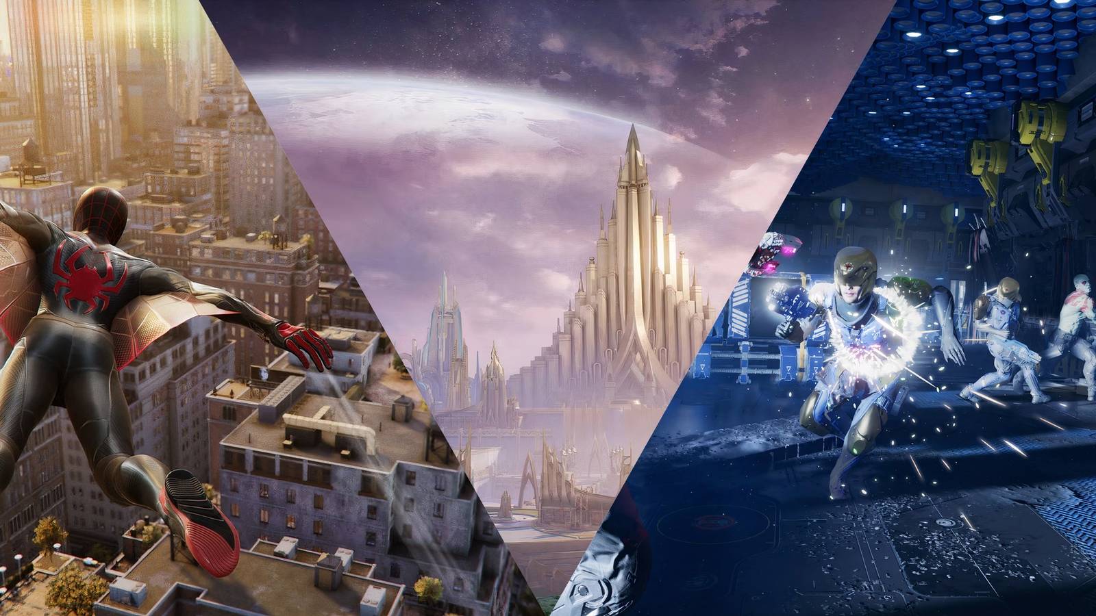 various locations from Marvel properties 