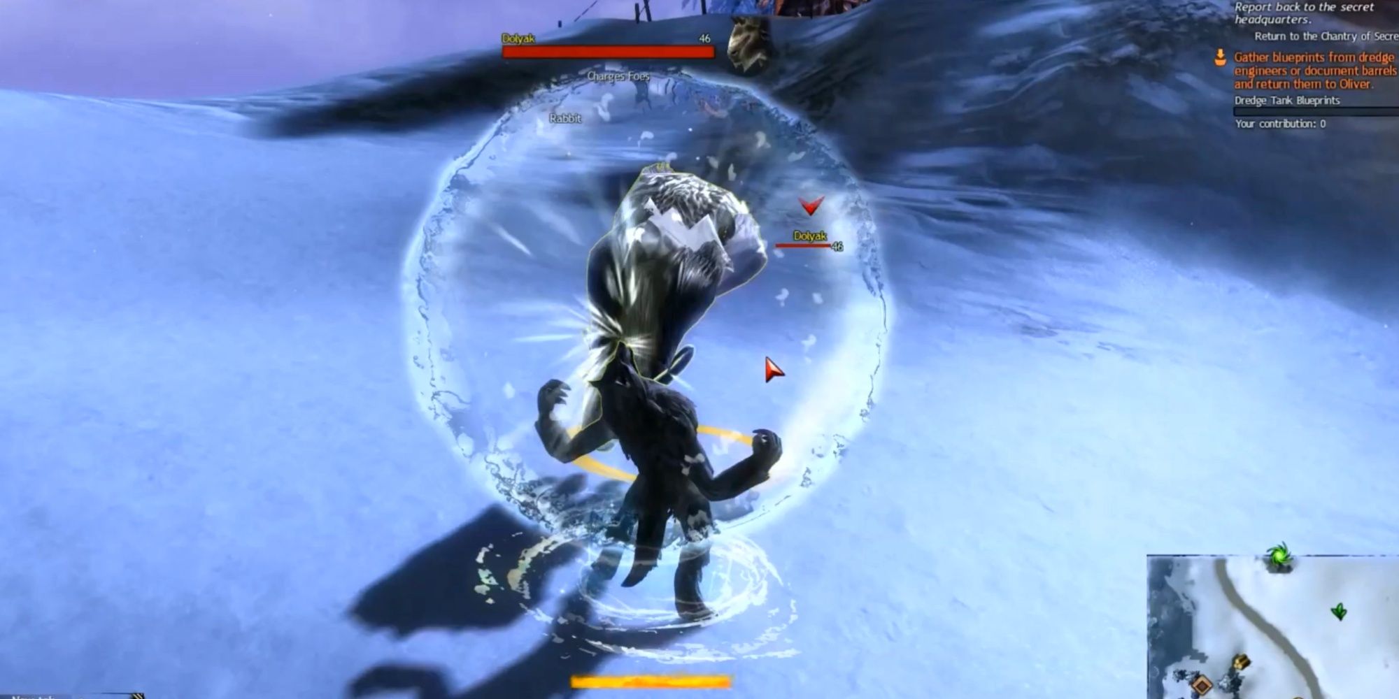 Guild Wars 2 norn become the wolf howl attack