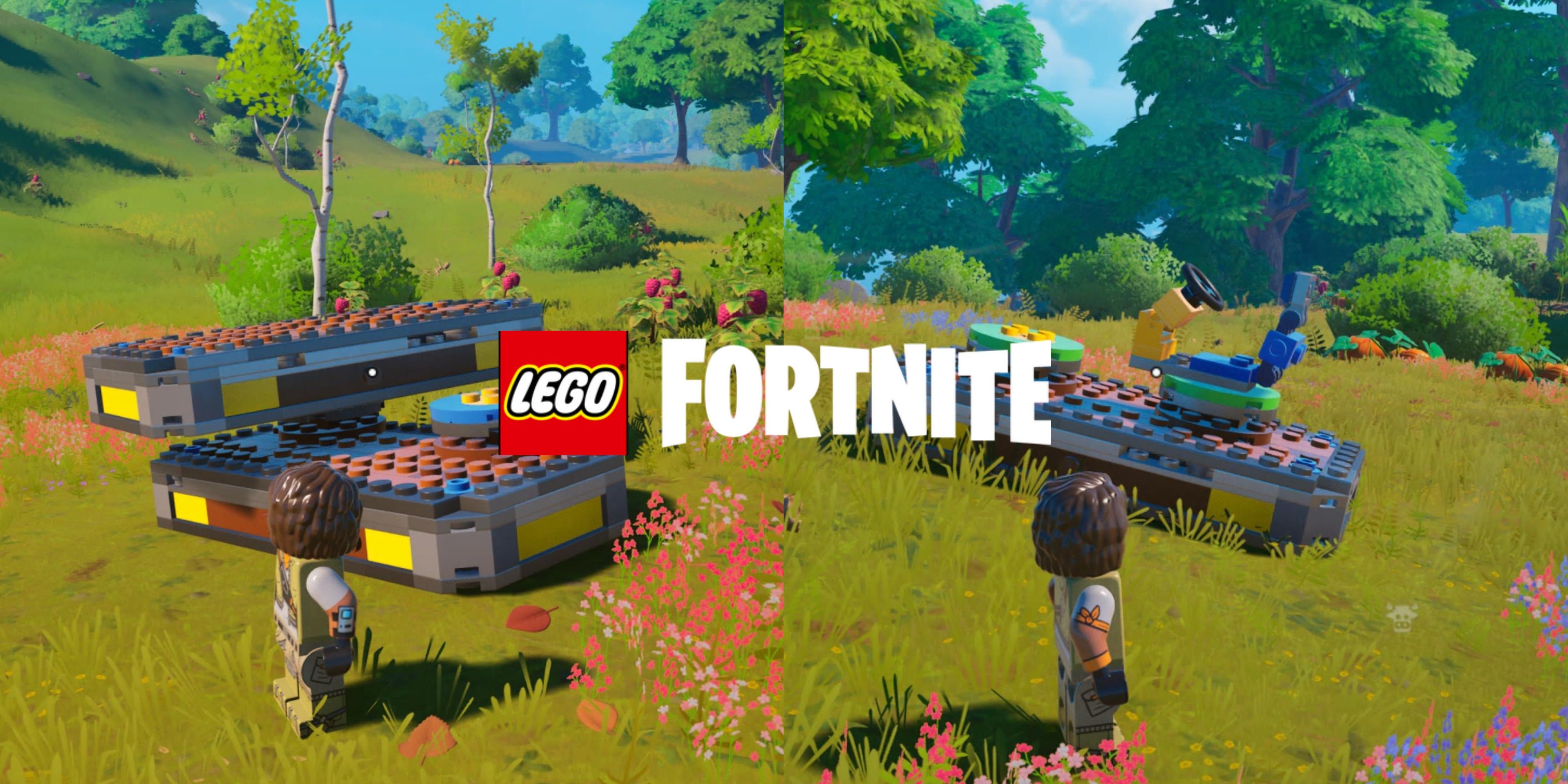 Как использовать вертлюги в LEGO Fortnite