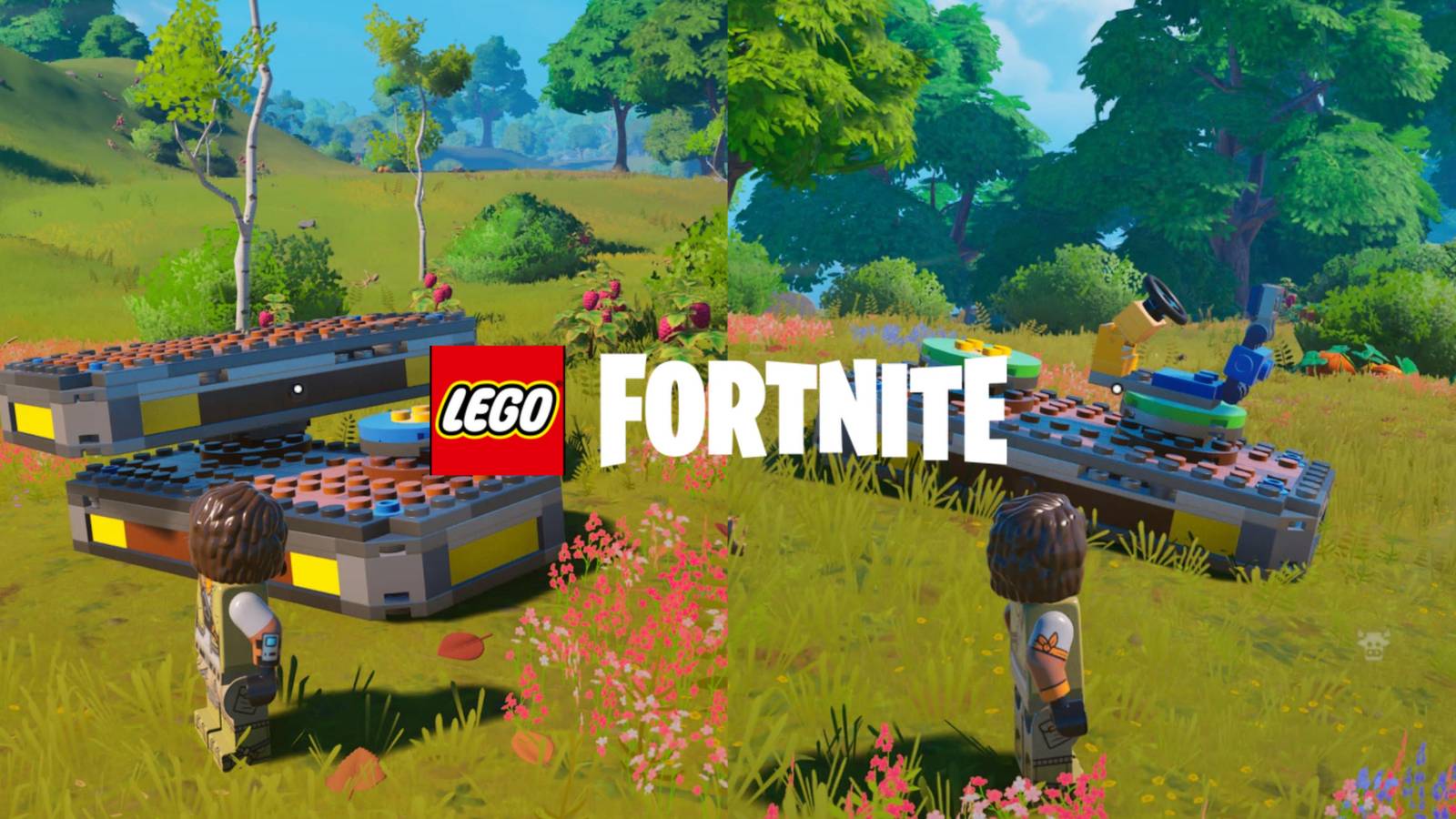 lego fortnite free spin and controllable swivel 