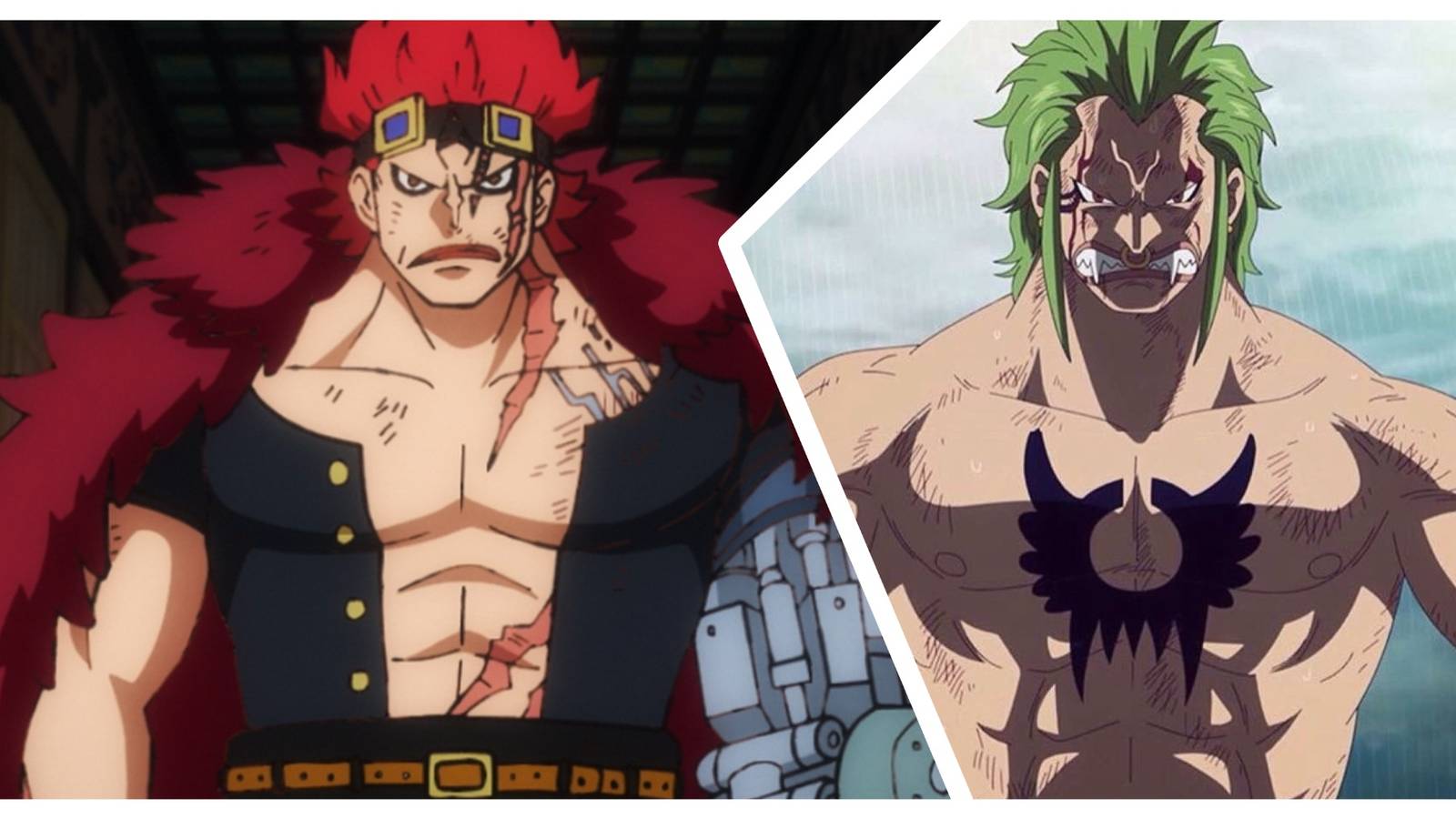 Eustass Kid and Bartolomeo, two captains whose crews may or may not have perished at sea