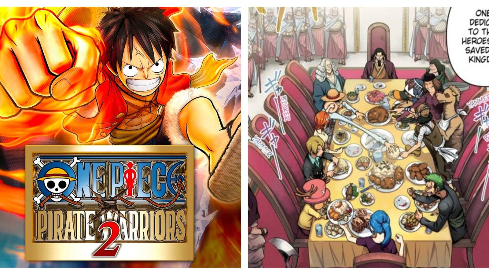 Pirate Warriors 2 and Shokugeki no Sanji; two one piece narratives outside of oda's vision