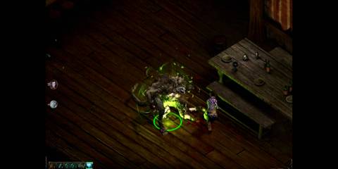 Pillars of Eternity druid spiritshift wolf combat 2