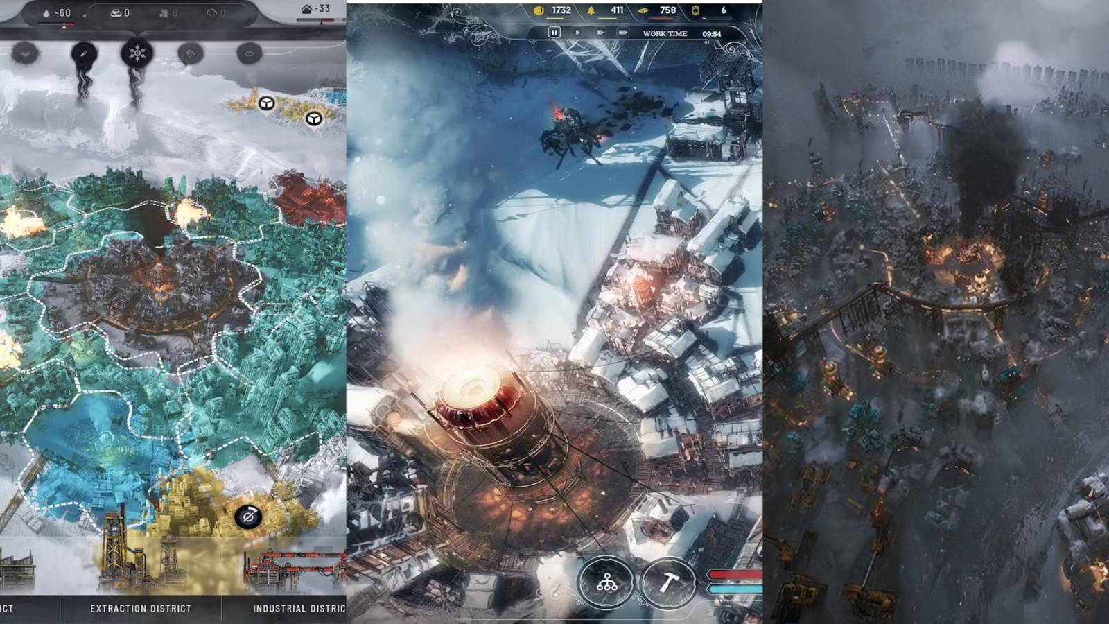Frostpunk 2 collage
