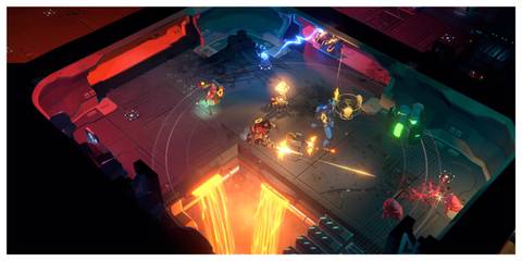 Endless Dungeon - Steam Screenshot (Firing At Enemies)