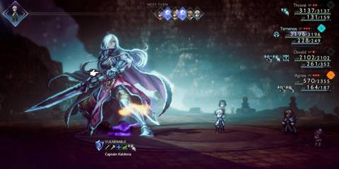 Captain Kaldena in Octopath Traveler 2