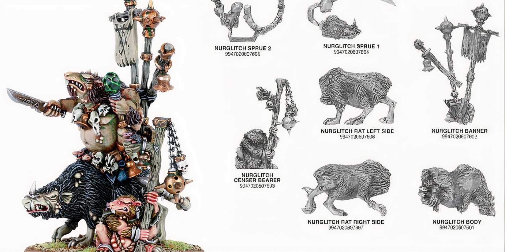 Skaven Miniatures Plaguelord Nurglitch Warhammer