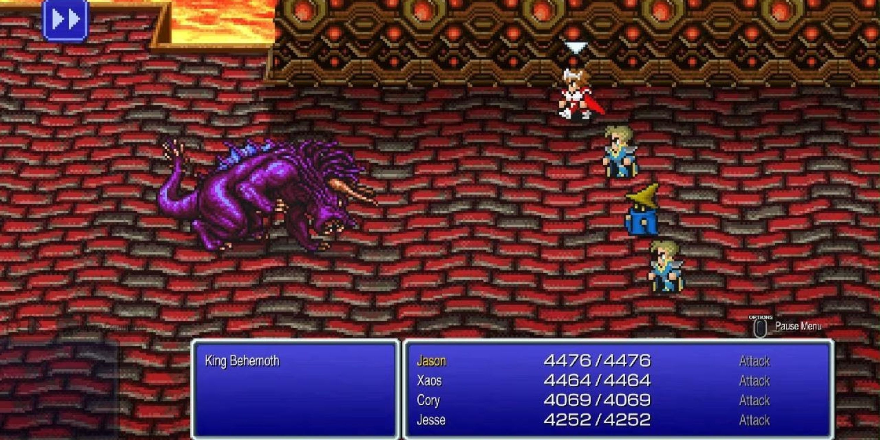 King Behemoth in Final Fantasy 3