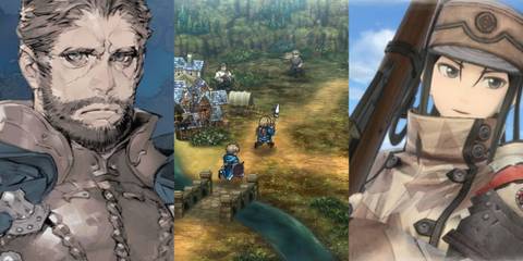 DioField Chronicle, Unicorn Overlord, Valkyria Chronicles 4 collage