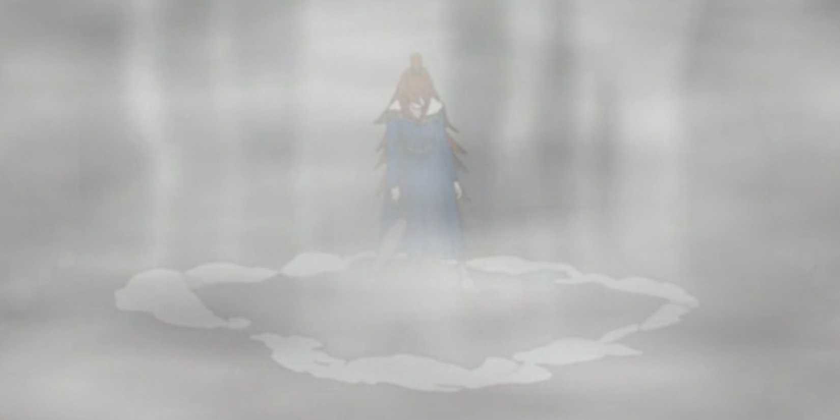 Mei Terumi melts a White Zetsu Clone with Boil Release in Naruto: Shippuden.