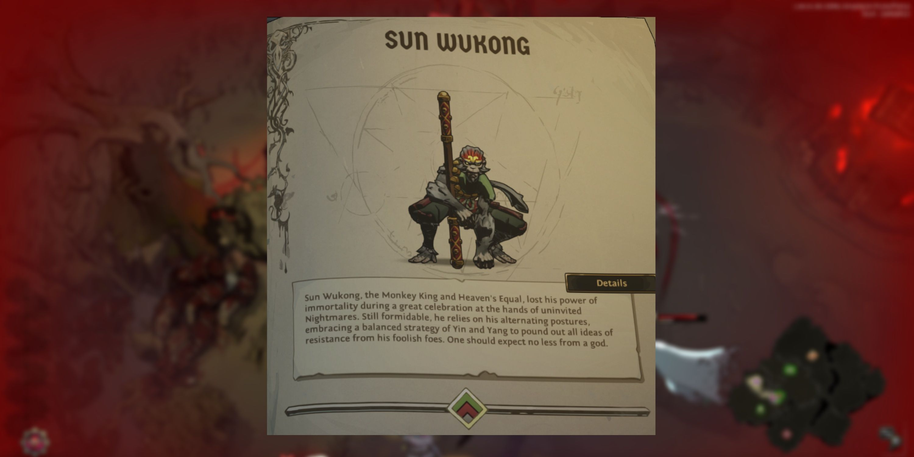 Ravenswatch - Sun Wukong Character Profile