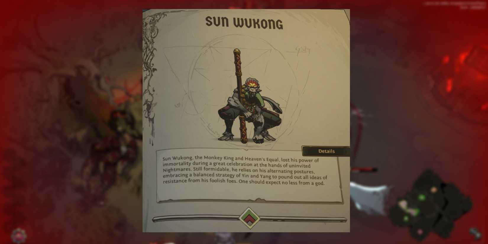 Ravenswatch - Sun Wukong Character Profile