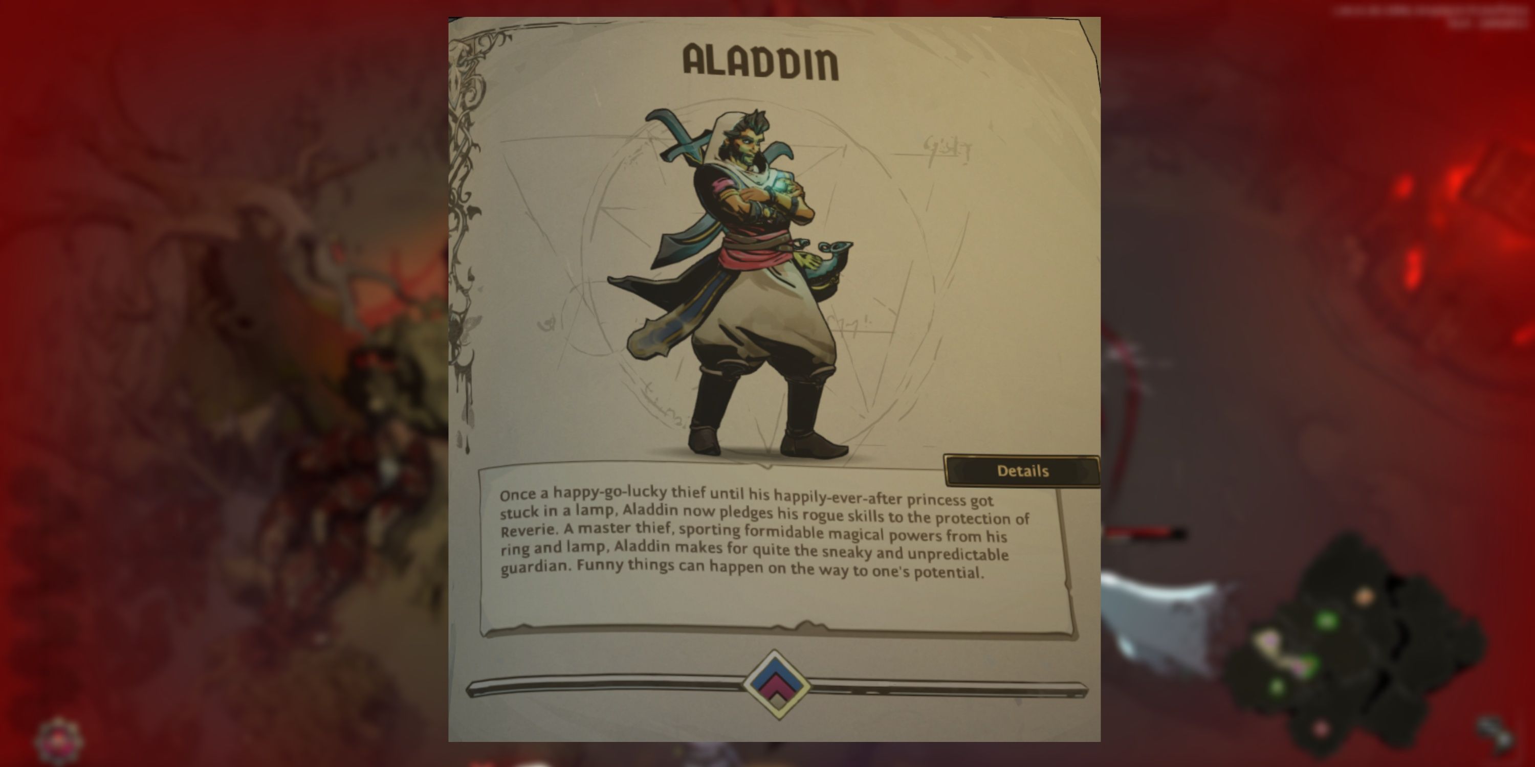 Ravenswatch - Aladdin Character Profile