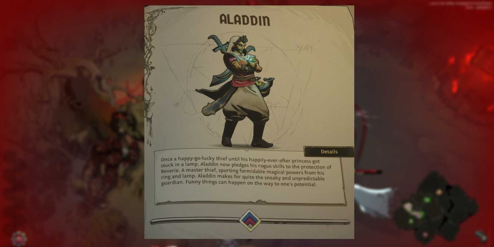 Ravenswatch - Aladdin Character Profile