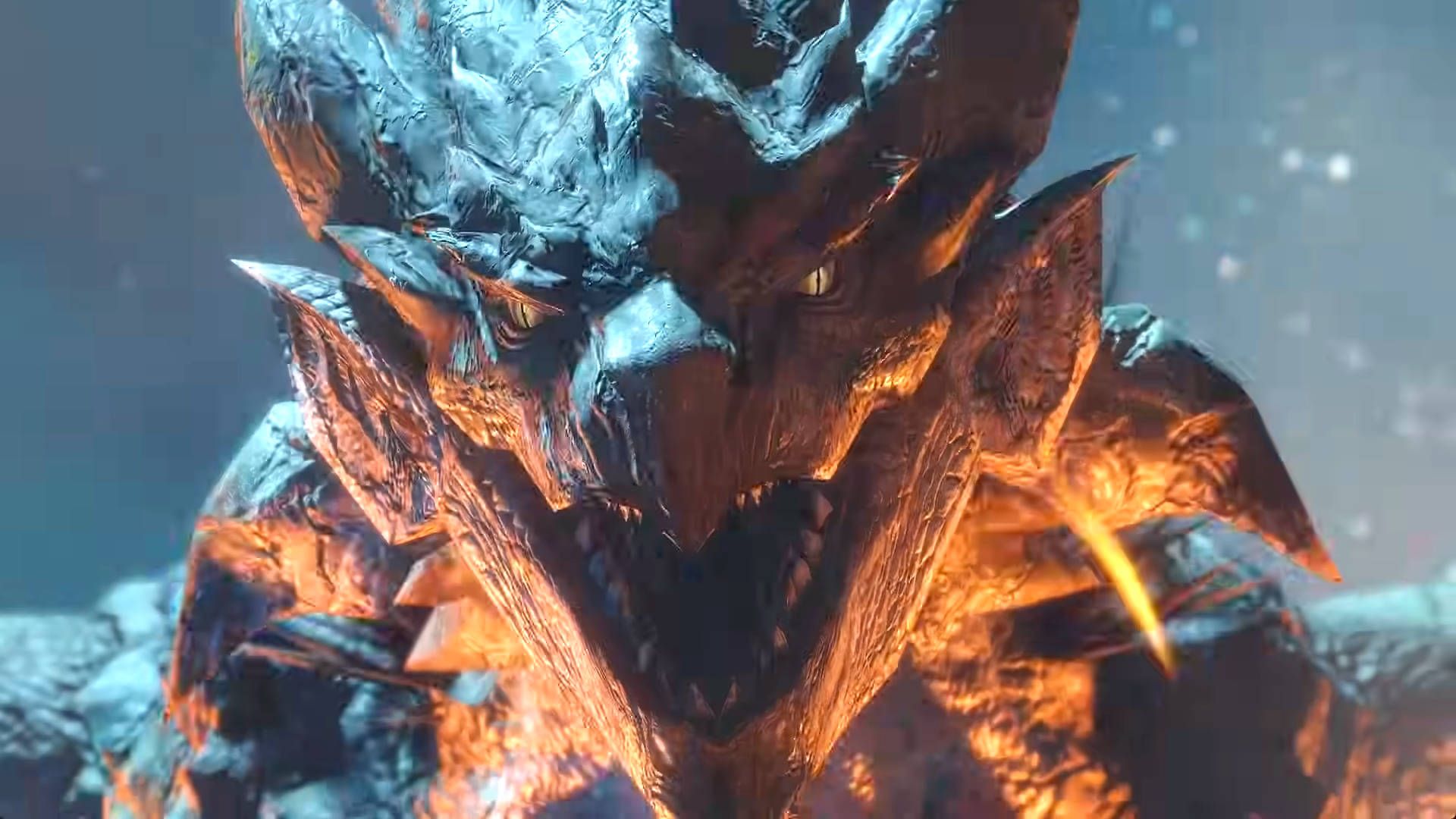 Monster Hunter Now Season 3 Story Quests: A close up of Rathian - a big dragon.