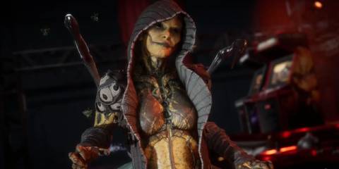 D'Vorah in Mortal Kombat 11