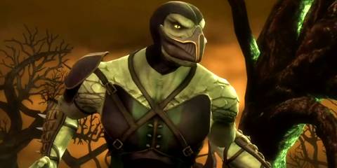 Reptile in Mortal Kombat 9