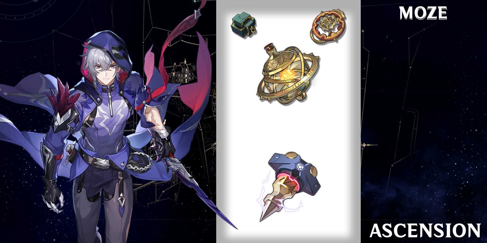 moze ascension materials in honkai star rail