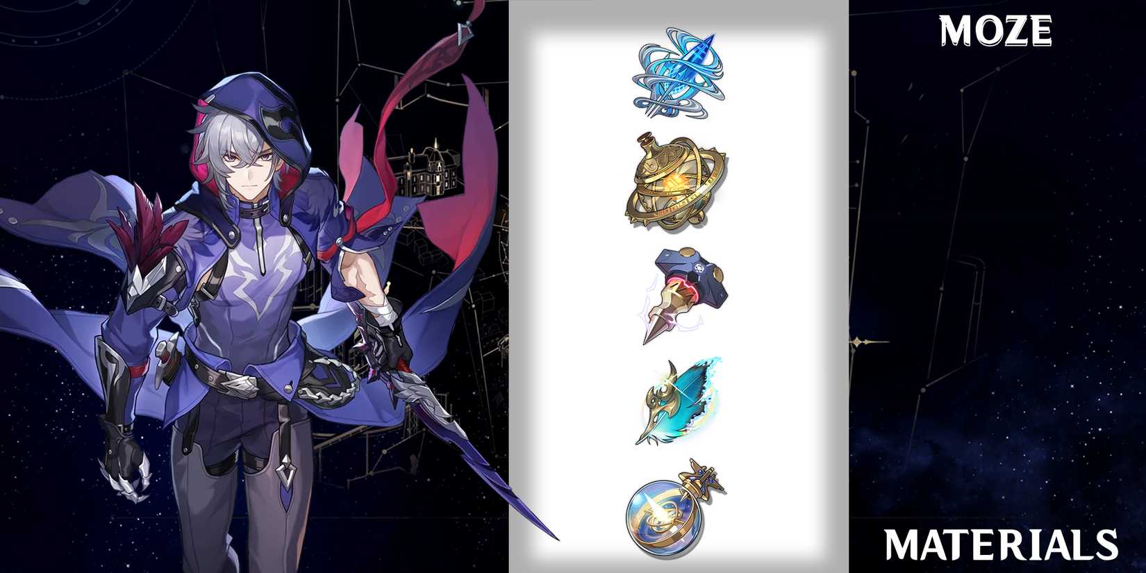 moze materials in honkai star rail