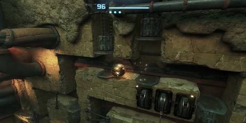 samus in morph ball mode