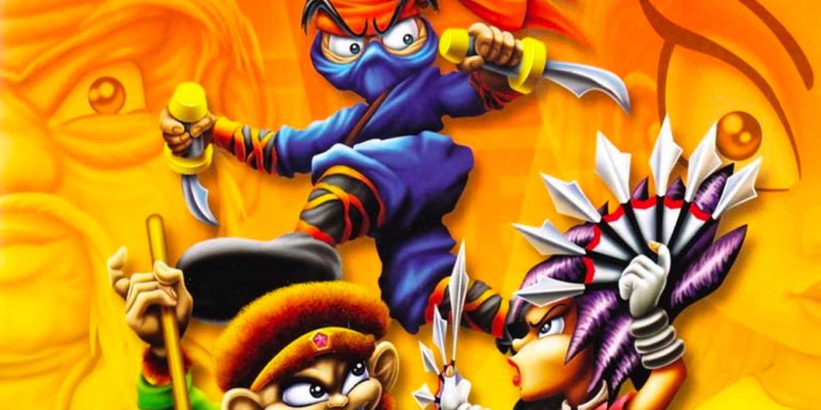 Multiple Martial Arts Characters From Kung Fu Chaos Stand Primed To Attack Oneanother