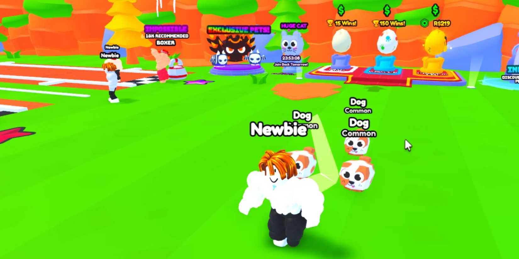 Muscle Race Simulator character