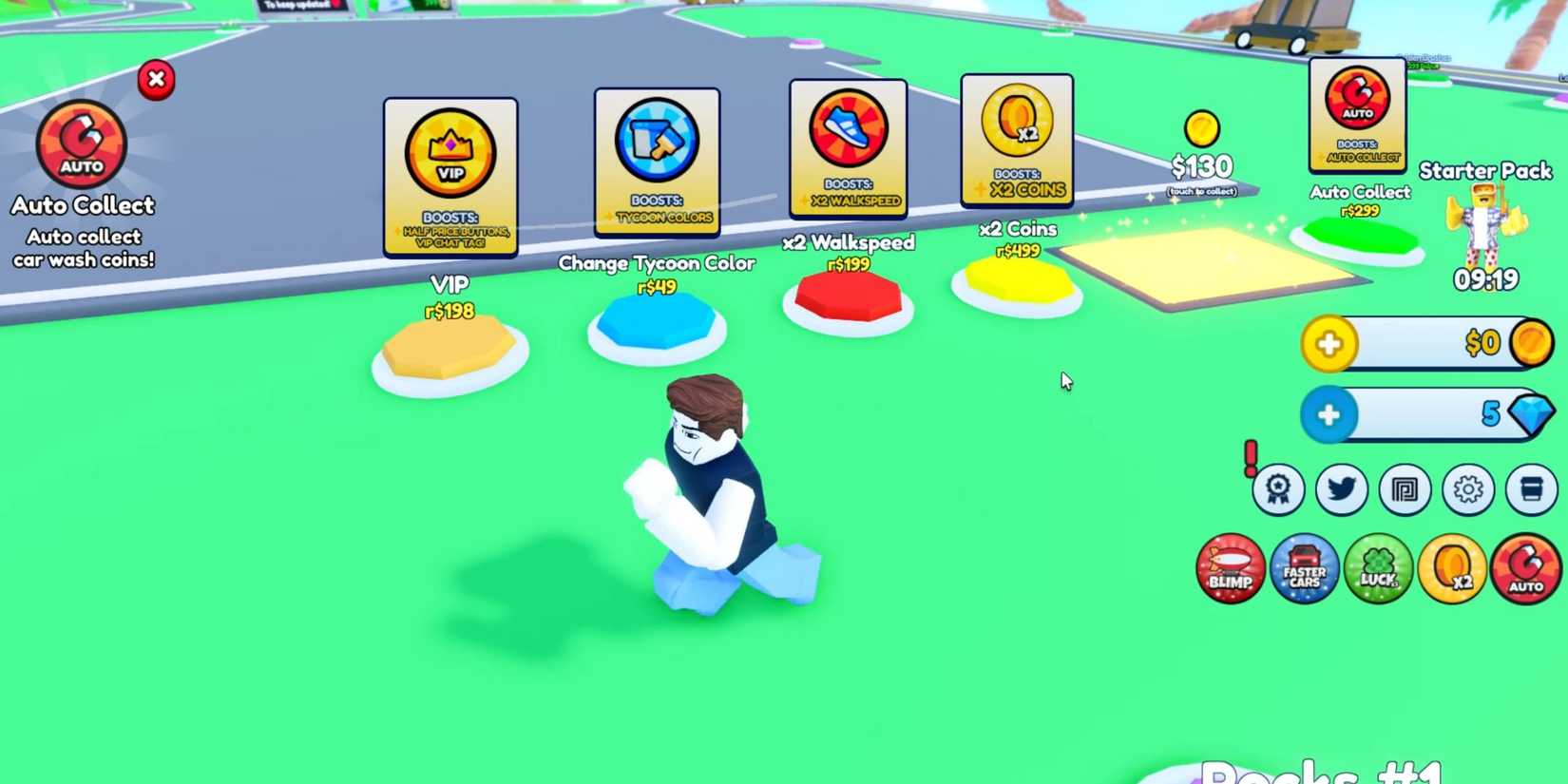 My Car Wash character