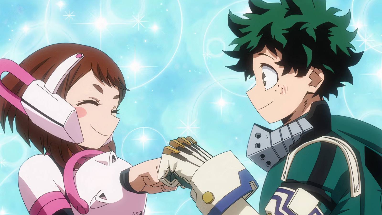 Uraraka and Deku