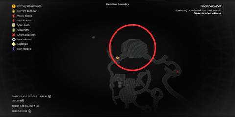 N'Erudian Reaper boss fight map location in Remnant 2 The Dark Hoizon DLC