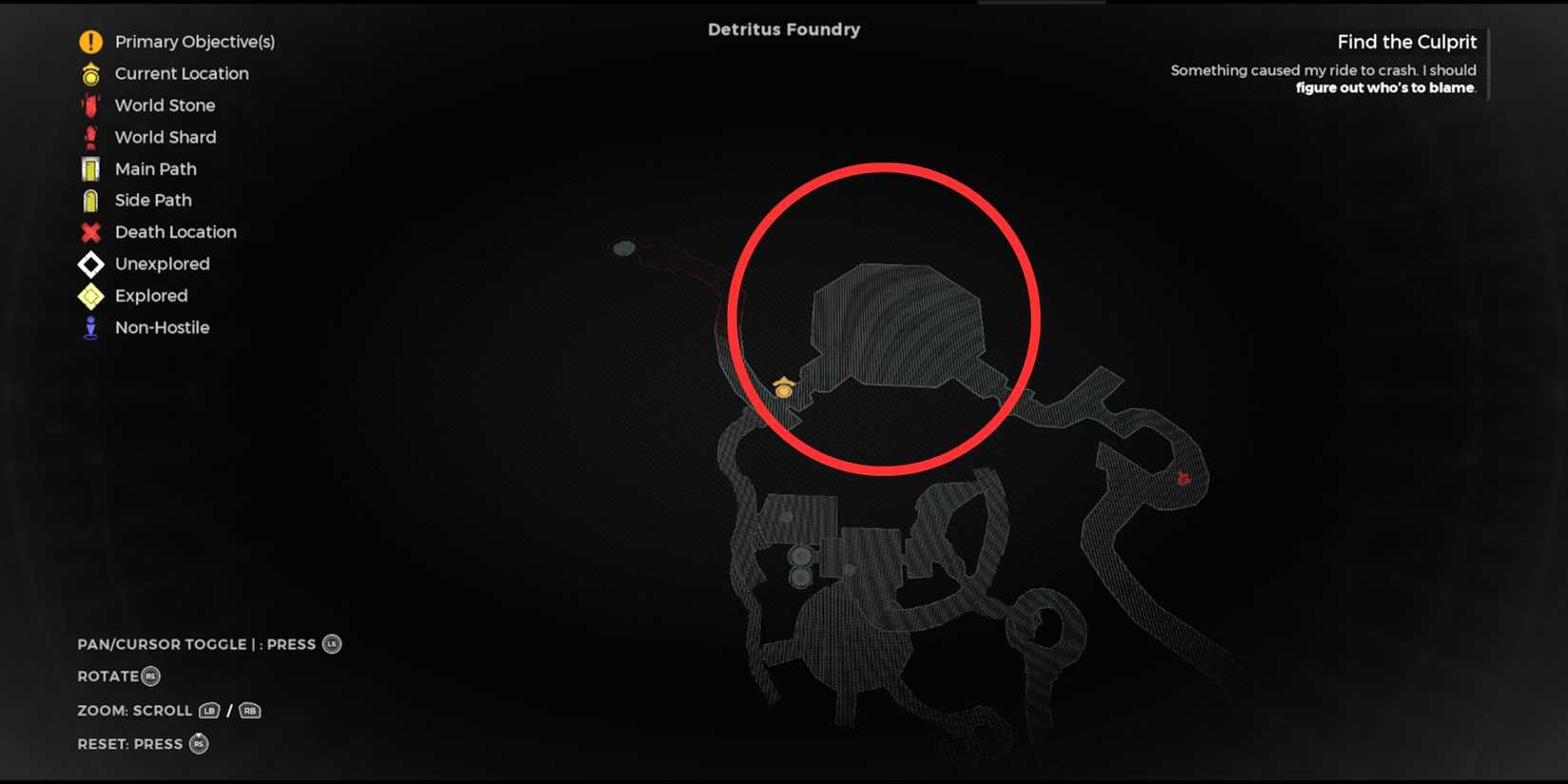N'Erudian Reaper boss fight map location in Remnant 2 The Dark Hoizon DLC