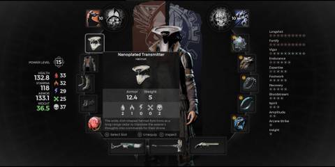 Nanoplated Armor Set features in Remnant 2 The Dark Horizon DLC