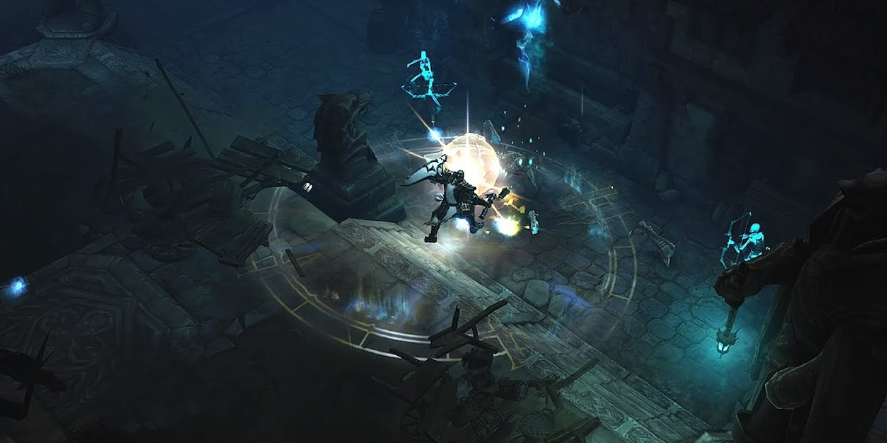 New Nephalem class battles enemies in Diablo Reaper of Souls