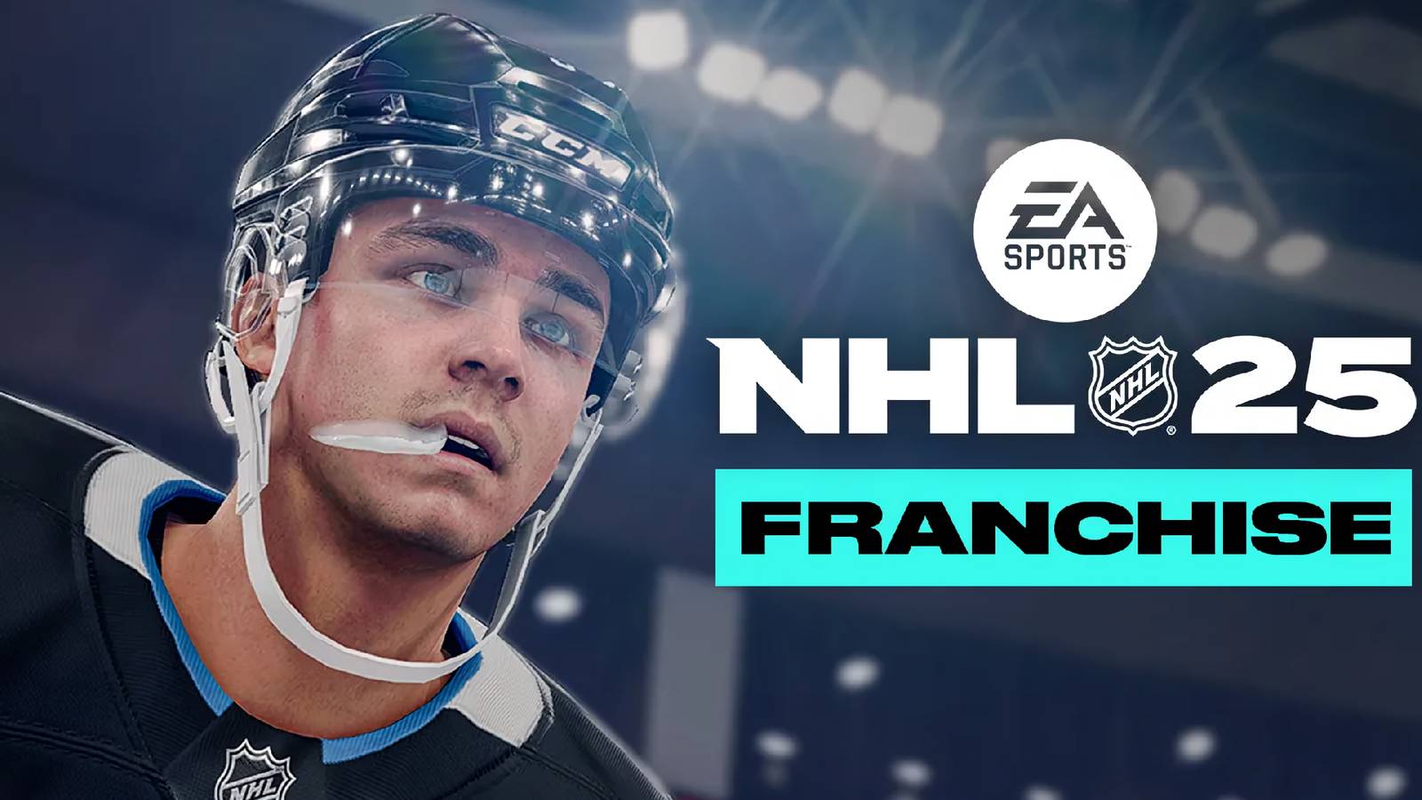 A teaser visual for NHL 25's Franchise Mode Deep Dive trailer.