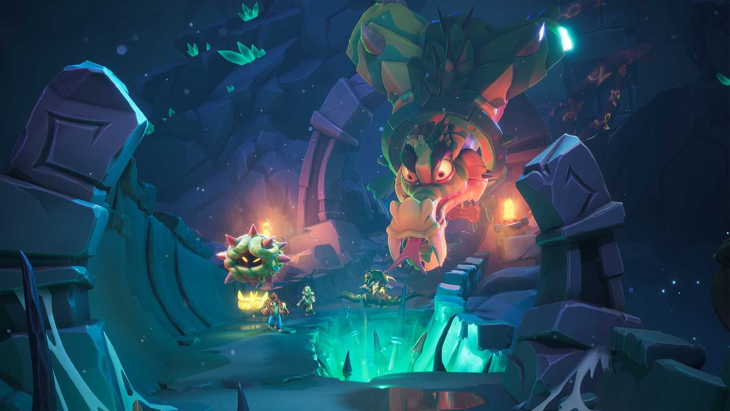 Nikoderiko Boss New Switch Co-Op Game Is Inspired by Donkey Kong Country