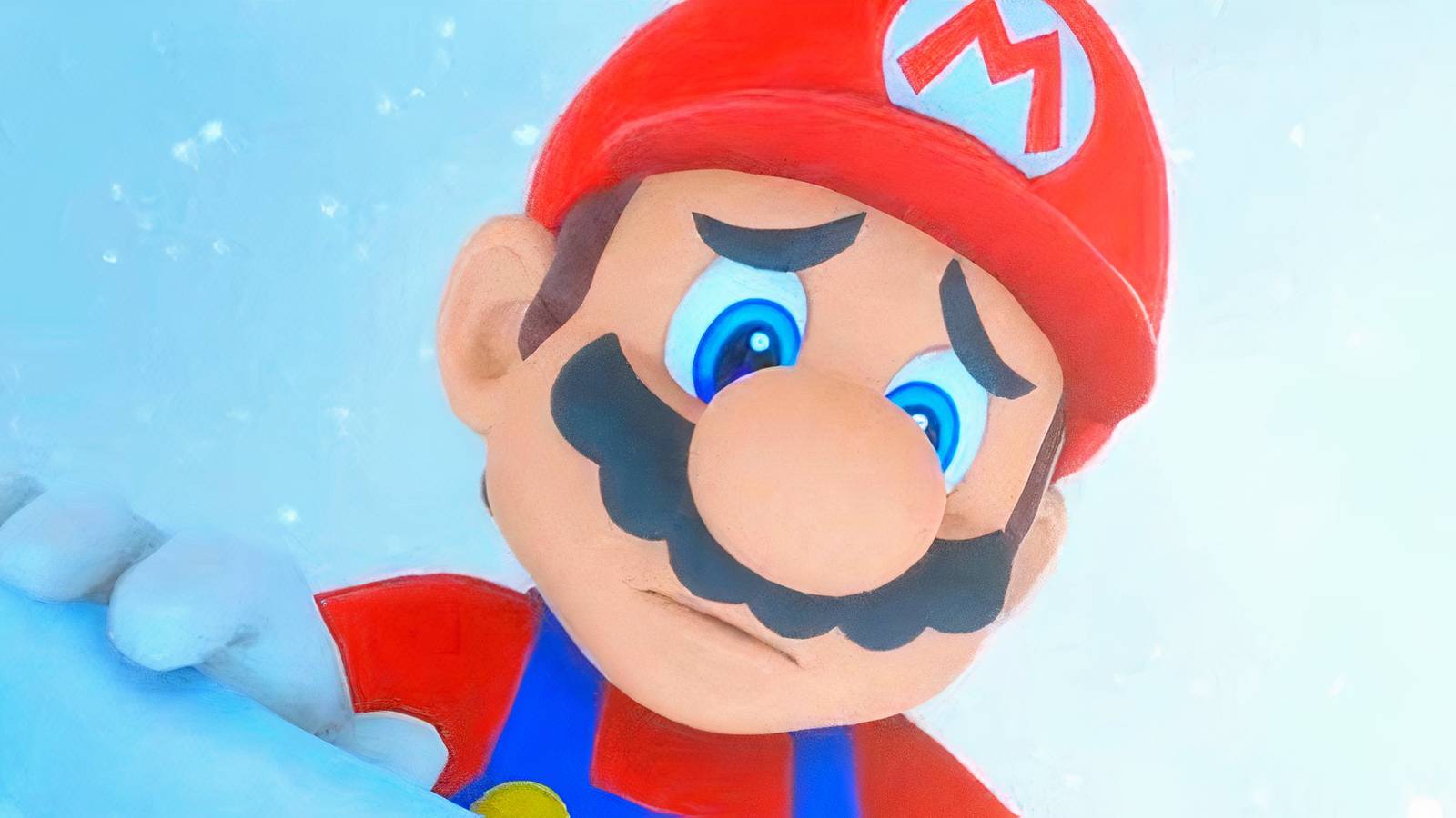 mario looking sad