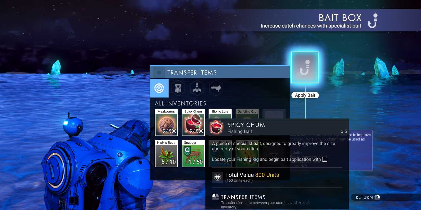 No Man's Sky Bait Box