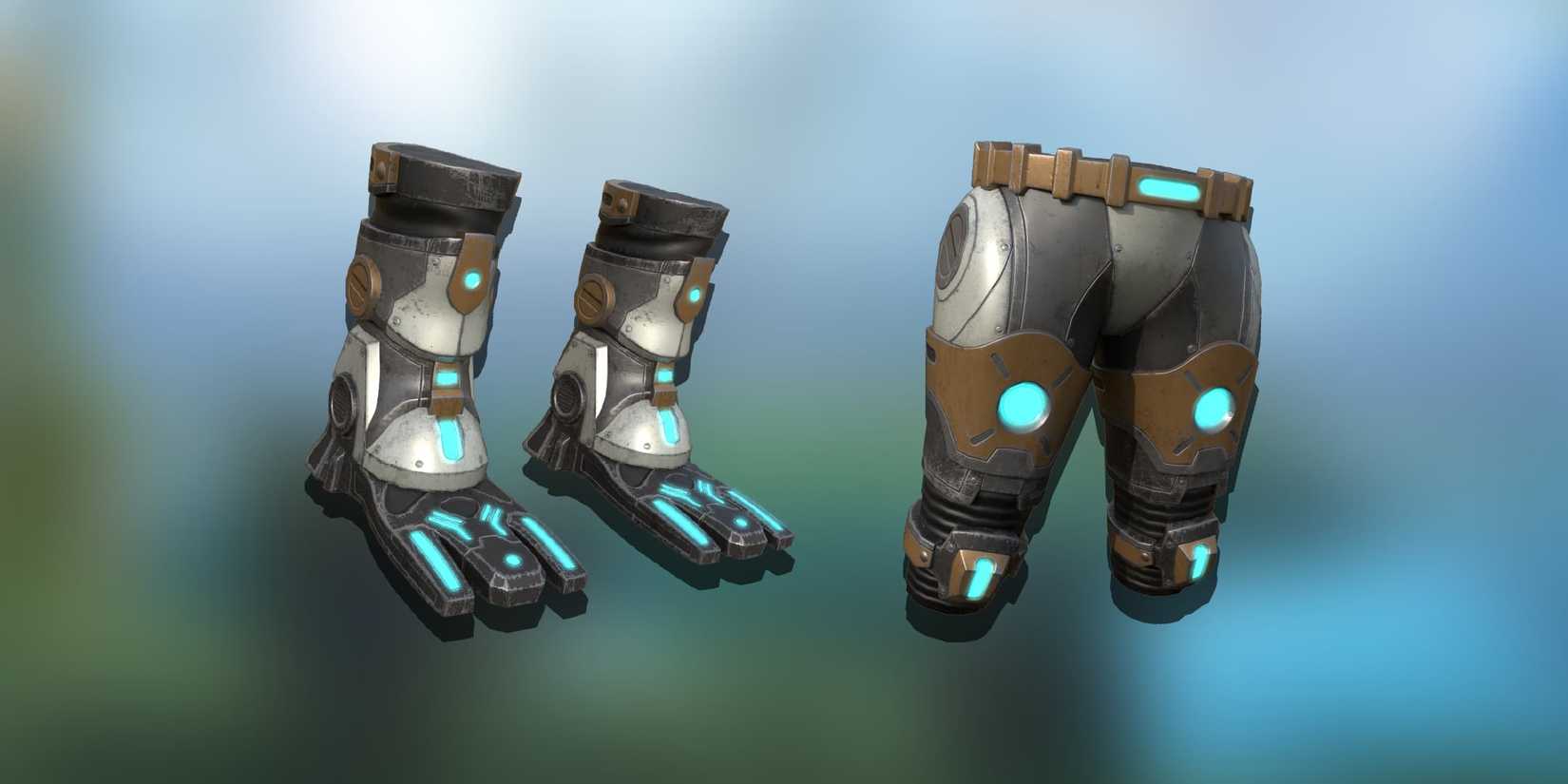 No Man's Sky Deep-Sea Flippers and Leggings