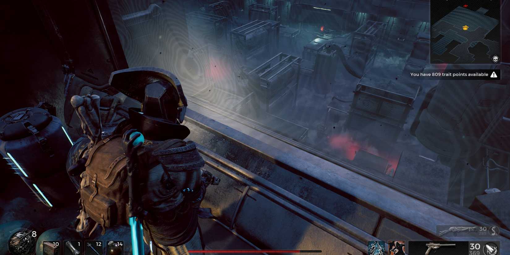 Observing Restricted Zone from window Stagnant Manufactory