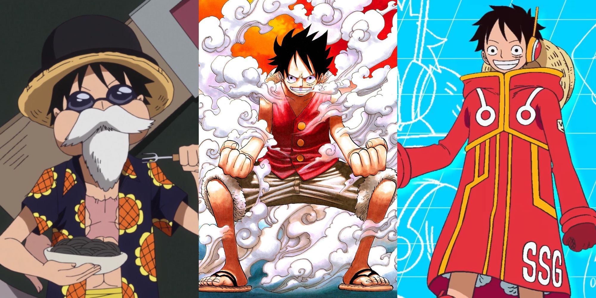 Luffy's Best Outfits In One Piece, Ranked