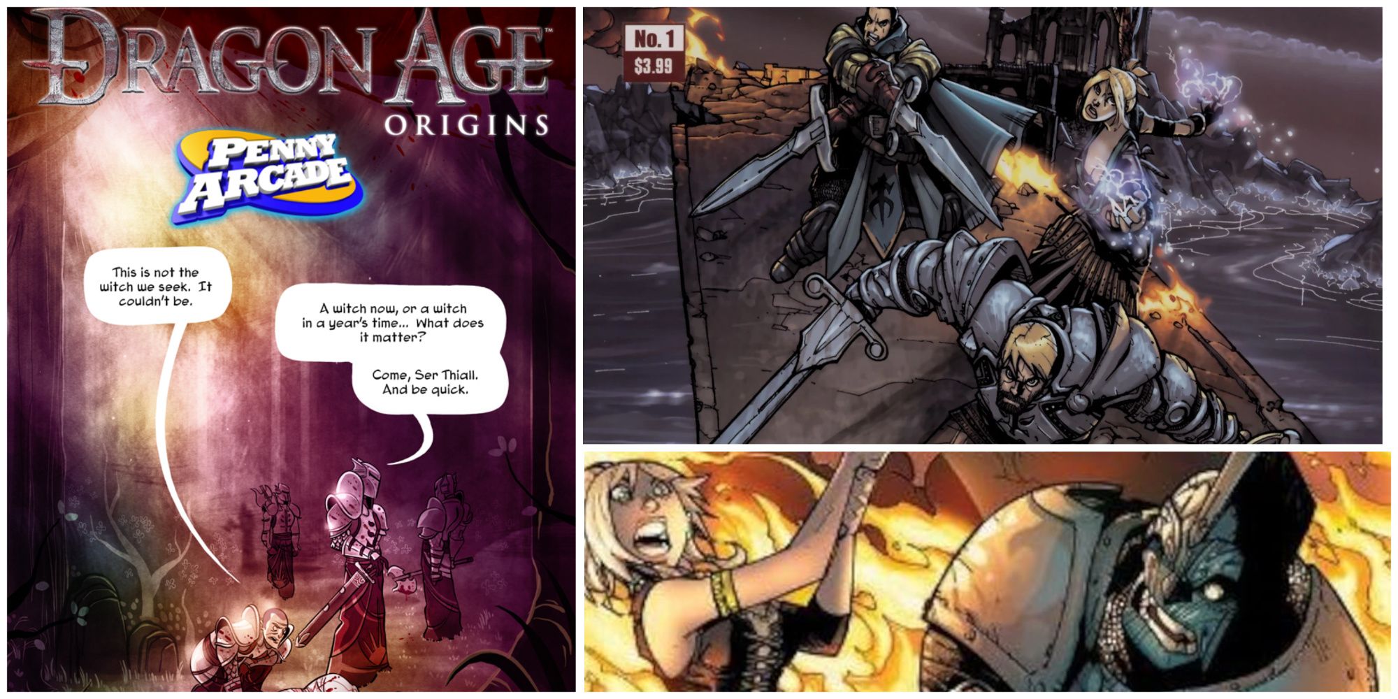 images from other Dragon Age comics 