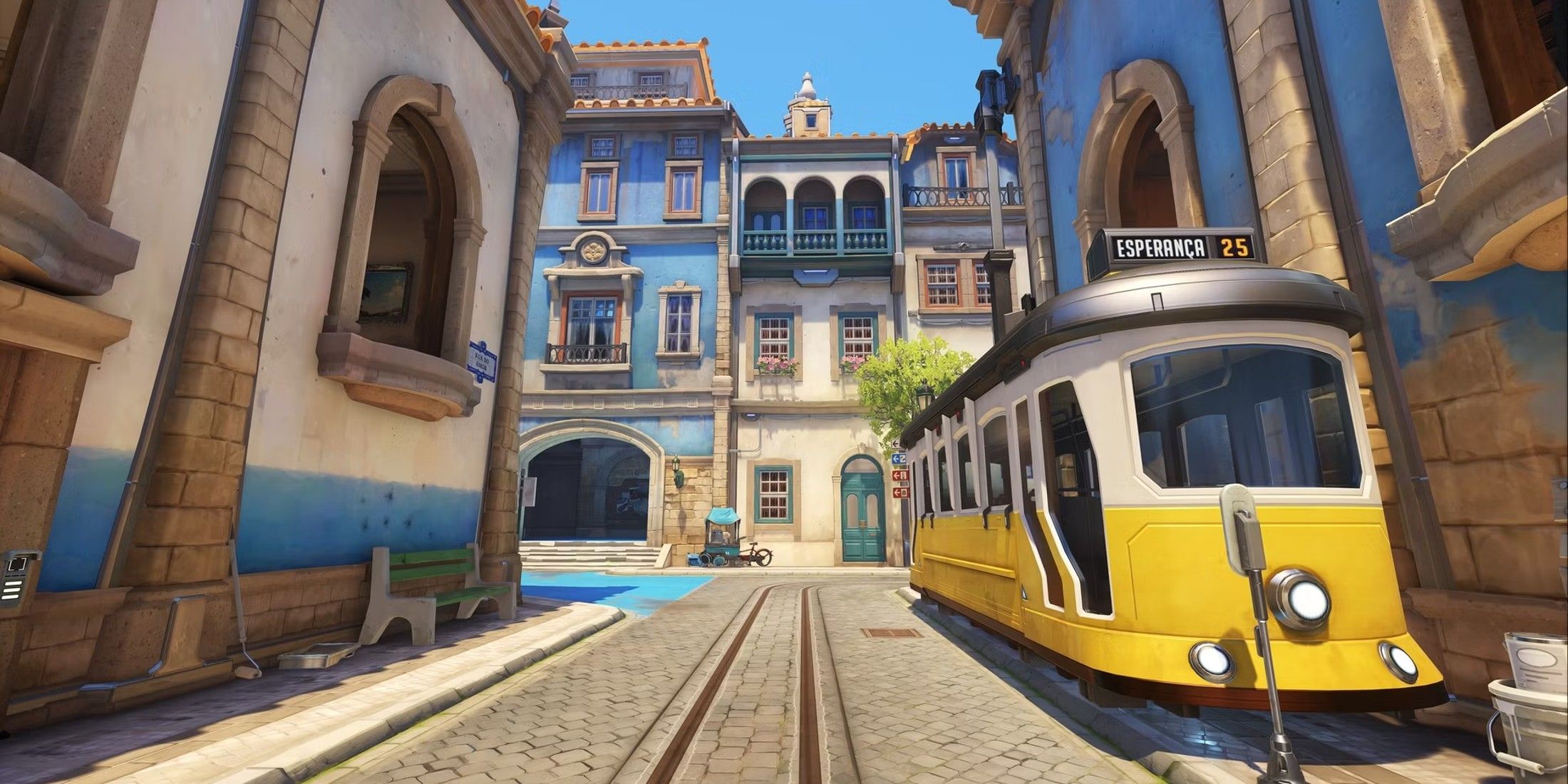 Overwatch 2 Player Finds Hiding Spot on Esperanca