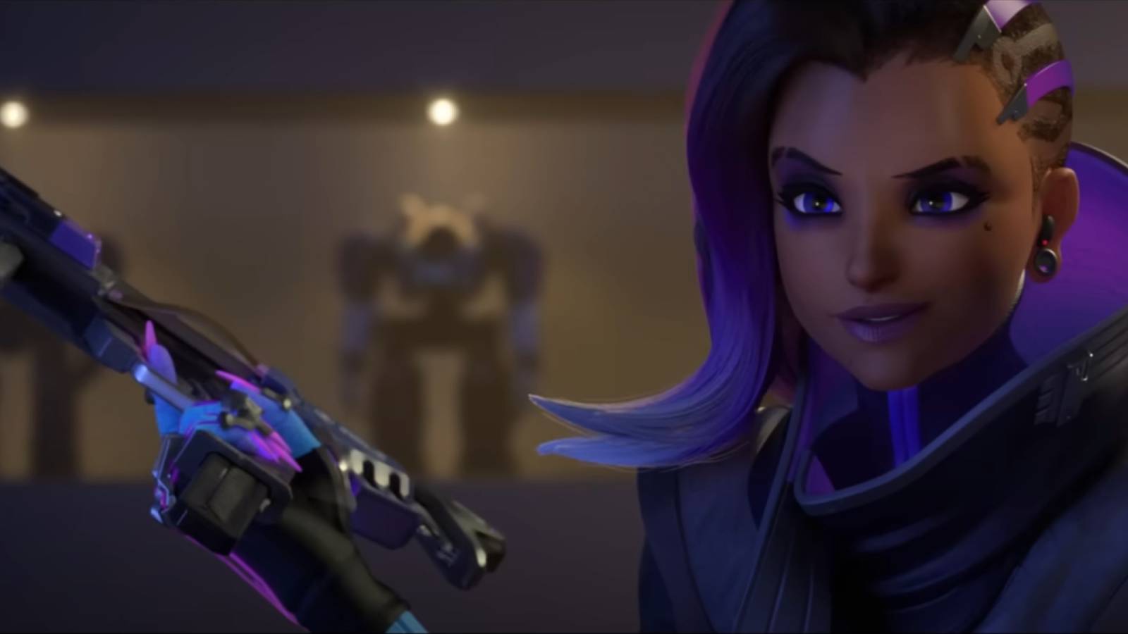 sombra from the overwatch cinematic