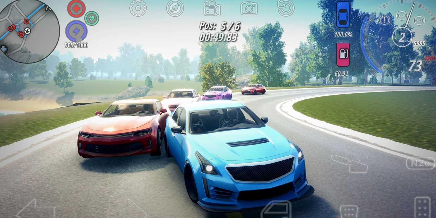 Open World Racing Cars