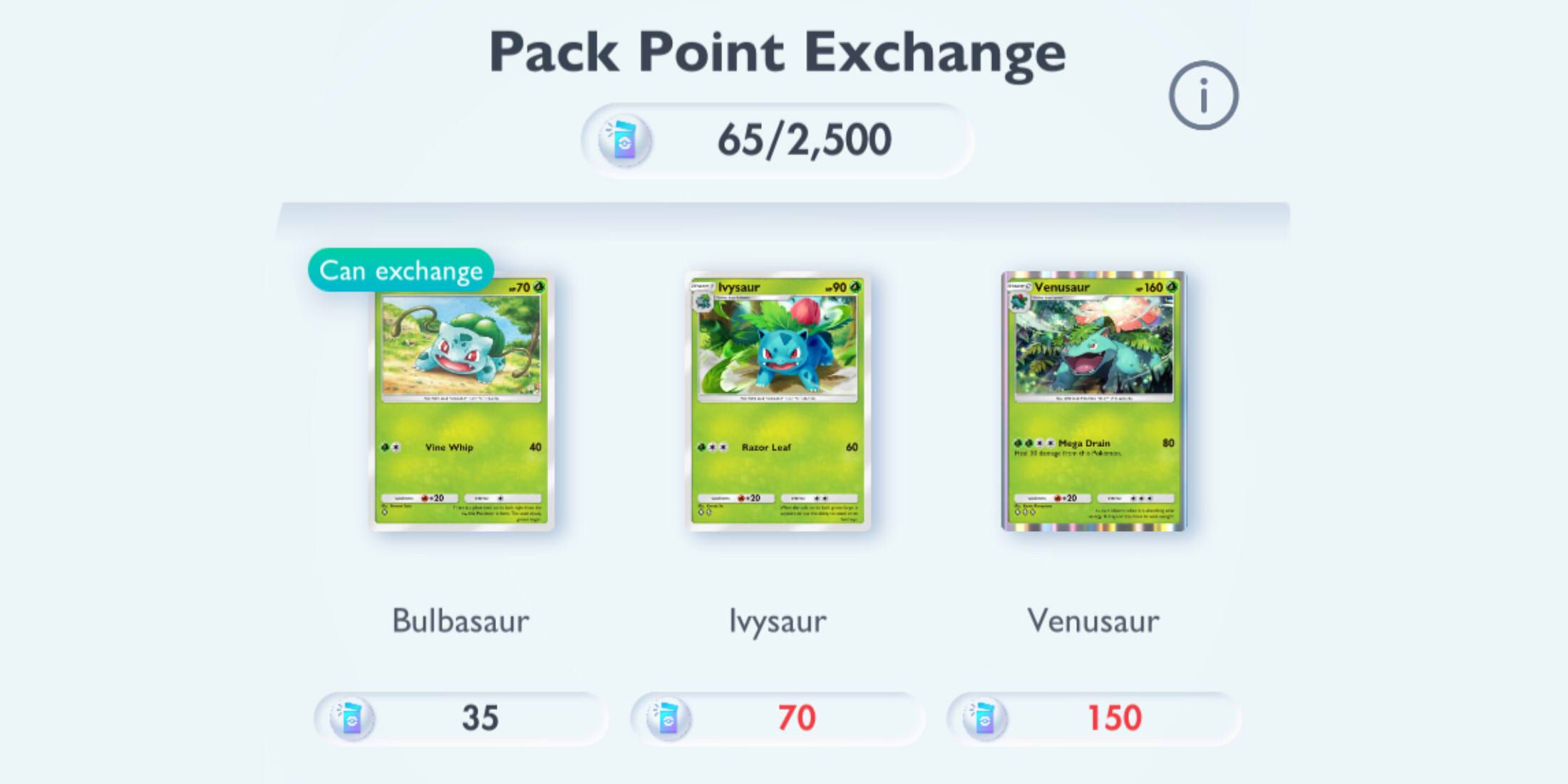 pack points pokemon tcg